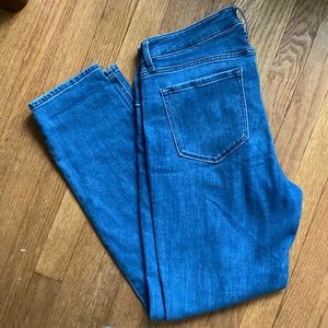2-day SALE | Old Navy High Rise Straight, Women's 12, Stretchy; Soft, Blue